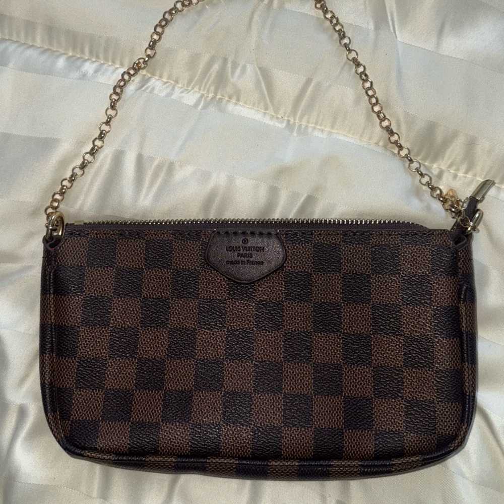 Louis Vuitton Brown Checkered Women's Bag
